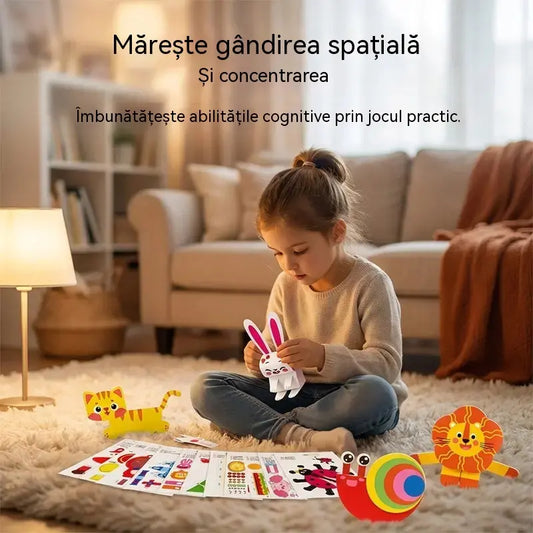 🎨 32 de modele 3D din hârtie pentru a crea, a plia și a te distra