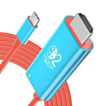 🔥OFERTĂ LIMITATĂ: Reducere de 50%! 🔥 Cablu adaptor USB-C la HDMI pentru Switch