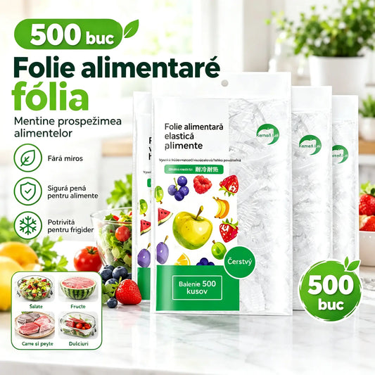 🔥🔥【500 de coli】✨500 de folii reutilizabile și flexibile pentru alimente