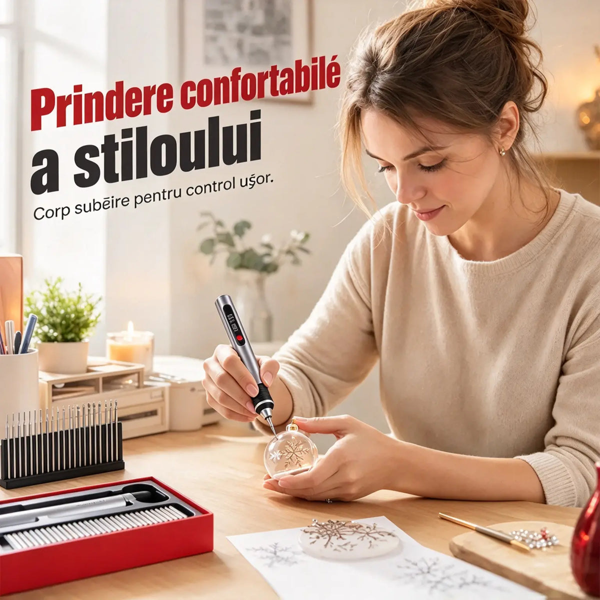 Set de stilouri wireless pentru gravură de precizie