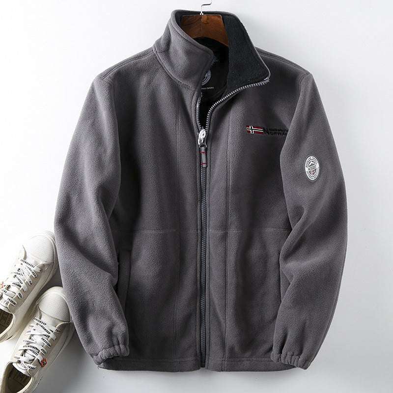 🔥【S-3XL】Geacă Reversibilă Călduroasă din Lână și Bumbac pentru Bărbați