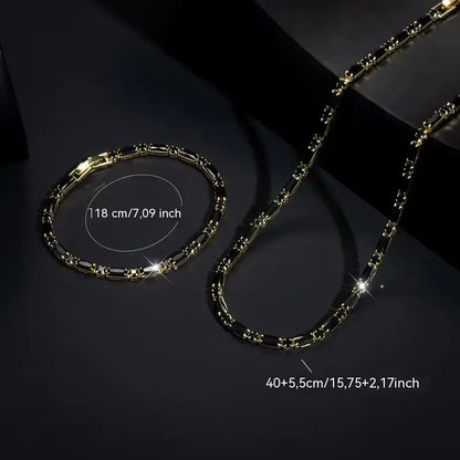 ⏳🔥Reducere de 50% pentru o perioadă limitată! ⏰ Set de bijuterii strălucitoare: îndrăzneț, elegant și de calitate premium 💎✨