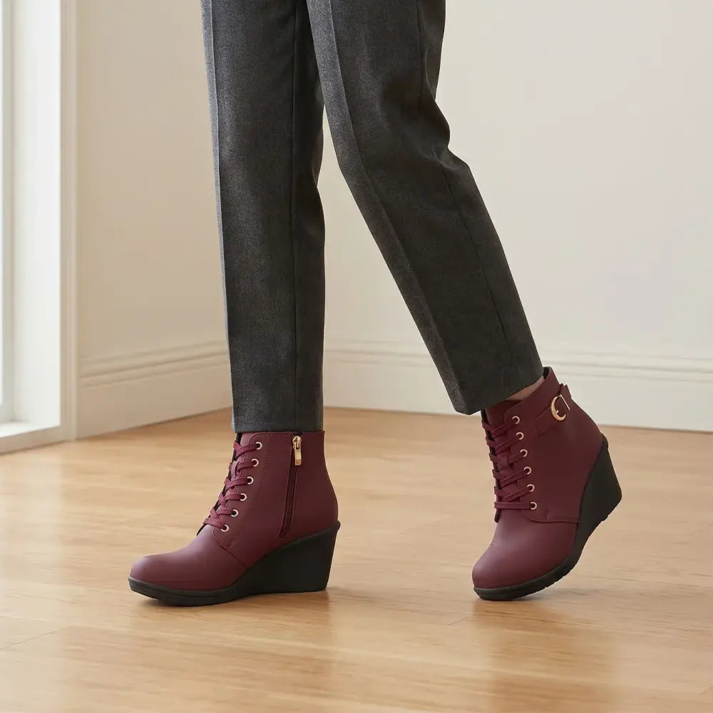 【35-42】👢Ghete de damă de iarnă cu platformă ascunsă – o alegere elegantă și stabilă pentru zilele friguroase
