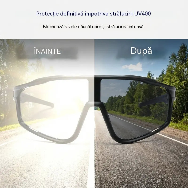 Cumpără unul, primești unul gratis 🚴‍♀️ Ochelari sport fotosensibili unisex