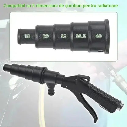 Pistol pneumatic de purjare pentru curățarea radiatoarelor