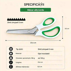 Mâner alb și verde [triunghi] 5 mm.