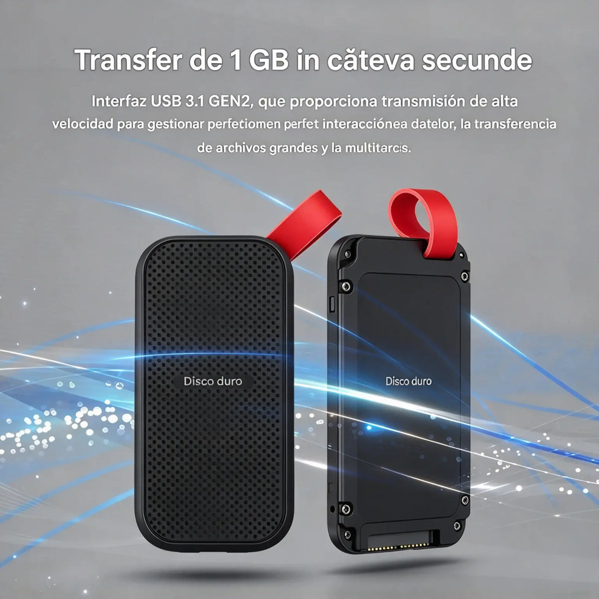 【64TB/128TB】⚡Unități portabile SSD de mare viteză