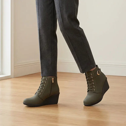 【35-42】👢Ghete de damă de iarnă cu platformă ascunsă – o alegere elegantă și stabilă pentru zilele friguroase