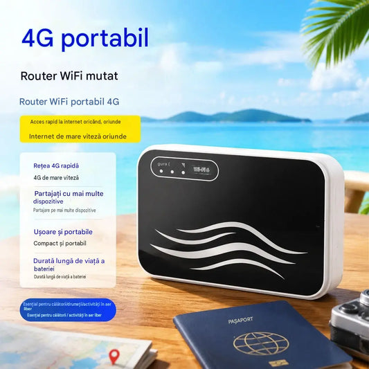 🌍WiFi portabil la nivel mondial, fără viză, acces la internet oricând, oriunde.