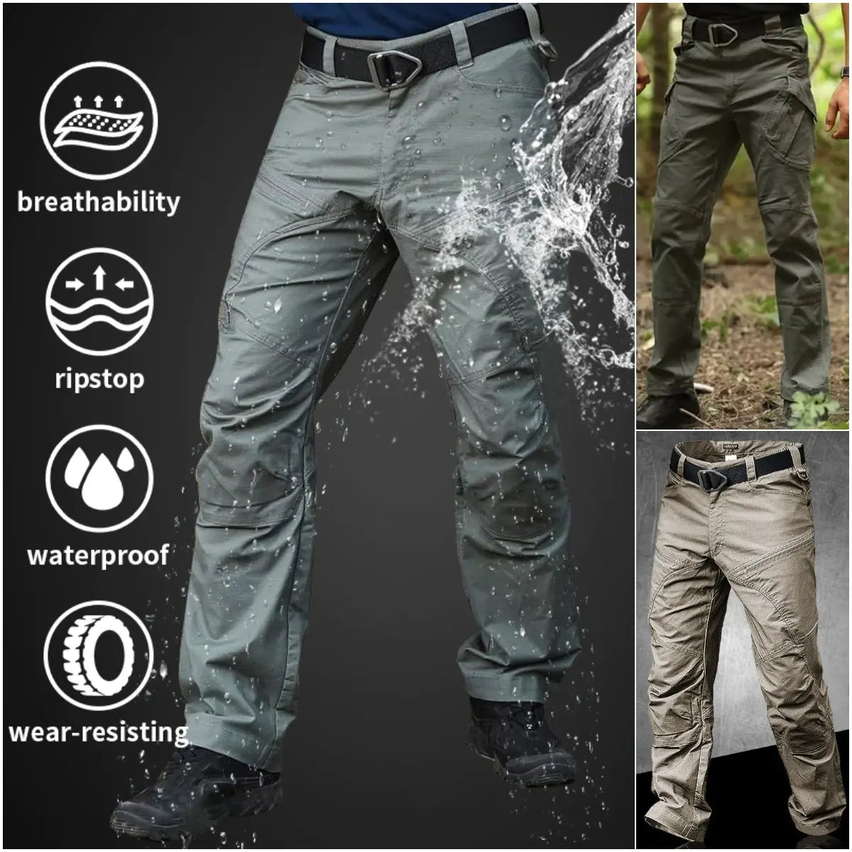 👖[S-5XL] Pantaloni cargo pentru bărbați Pantaloni militari