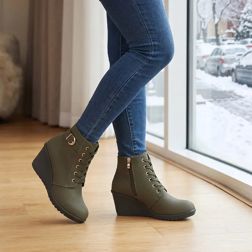 【35-42】👢Ghete de damă de iarnă cu platformă ascunsă – o alegere elegantă și stabilă pentru zilele friguroase