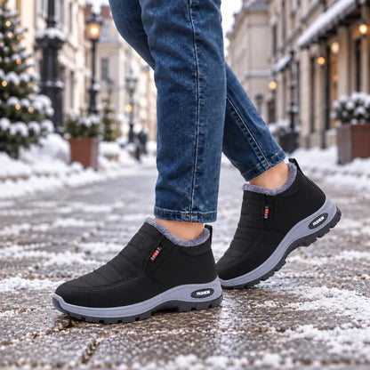 ❄️🔥👢【35-47】Cizme de iarnă căptușite cu blană! Te țin de cald și în siguranță atunci când mergi!