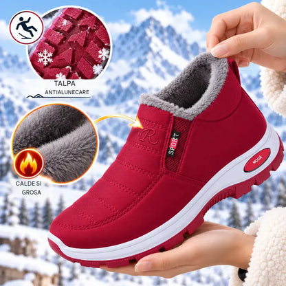 ❄️🔥👢【35-47】Cizme de iarnă căptușite cu blană! Te țin de cald și în siguranță atunci când mergi!