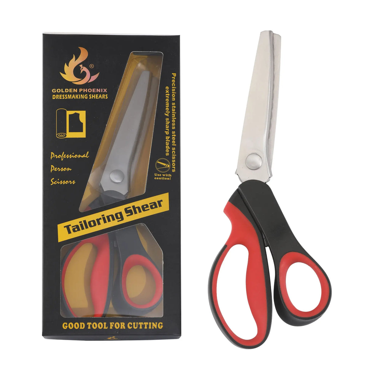 ✂️Foarfece profesionale cu lamă zimțată pentru cusut, lucru manual și proiecte DIY de zi cu zi.